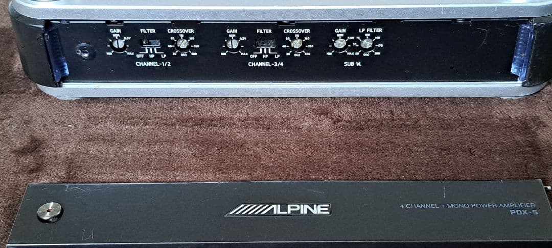 (ジャンク)ALPINE PDX-5 パワーアンプ