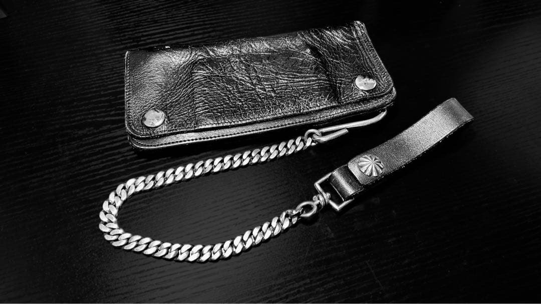 正規品テンダーロインウォレットチェーン中古品　シルバー925刻印ウォレット付属