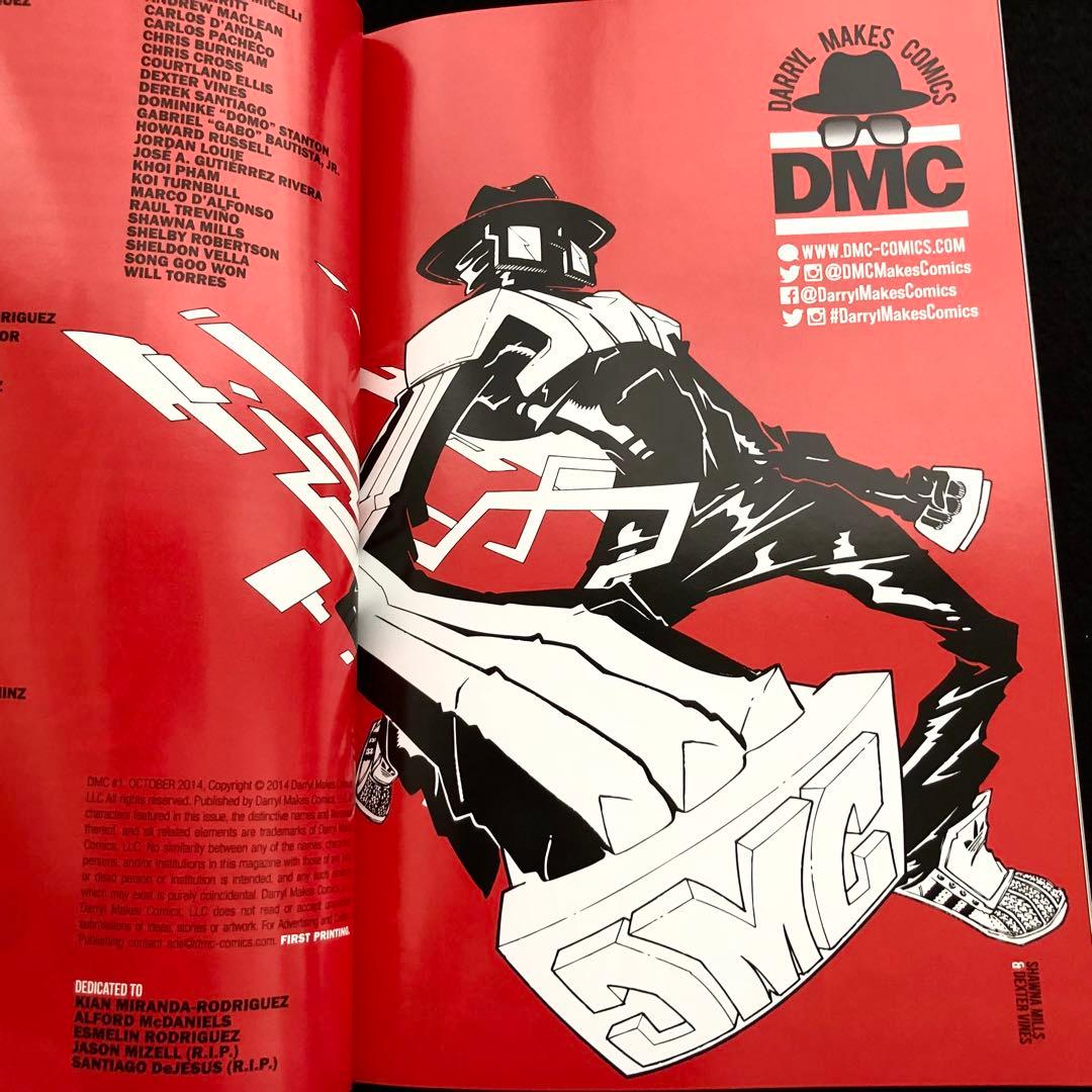 RUN-D.M.C. アメコミ「DMC Vol. 1＋2」ダリル・マクダニエルズ