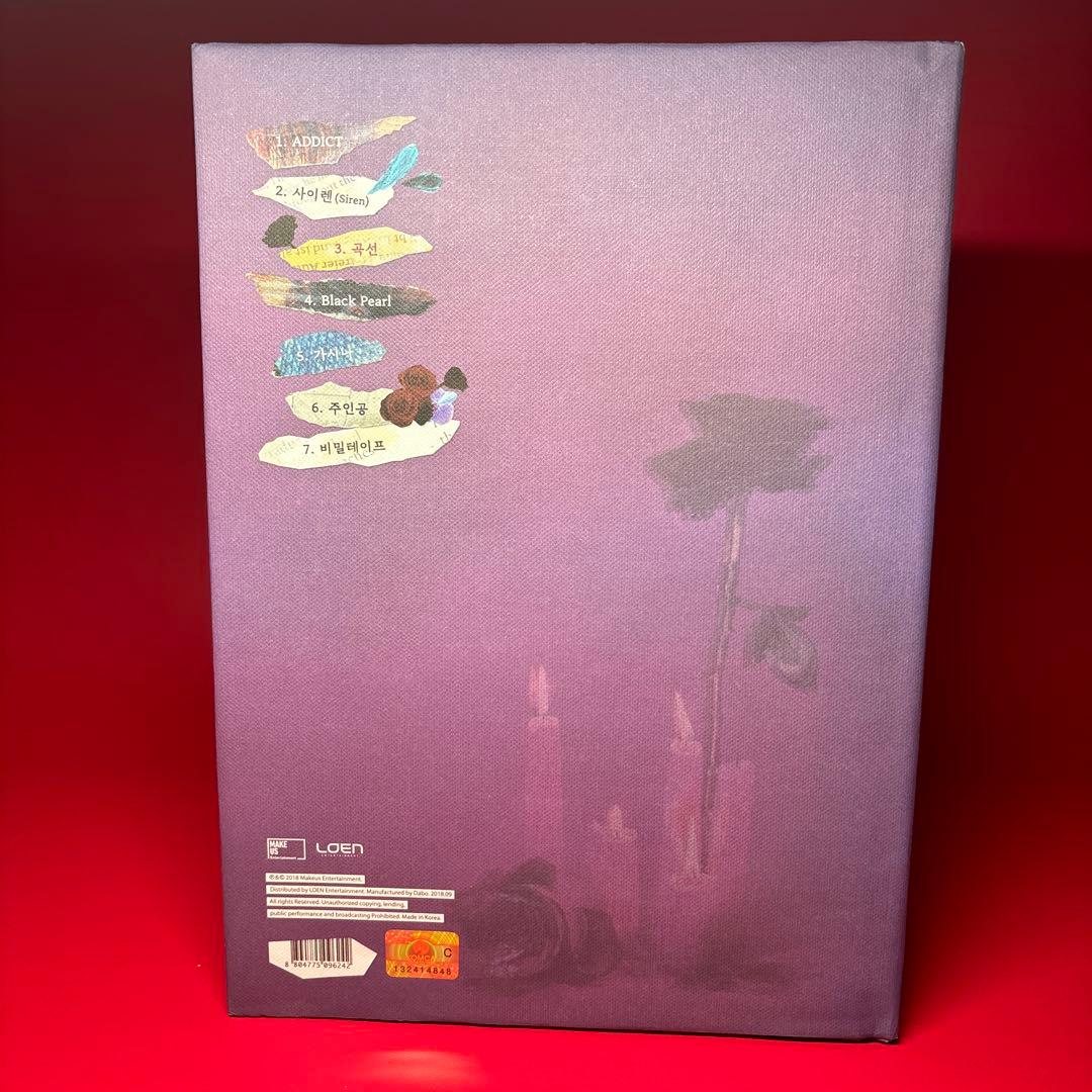 ソンミ sunmi「WARNING」アルバム