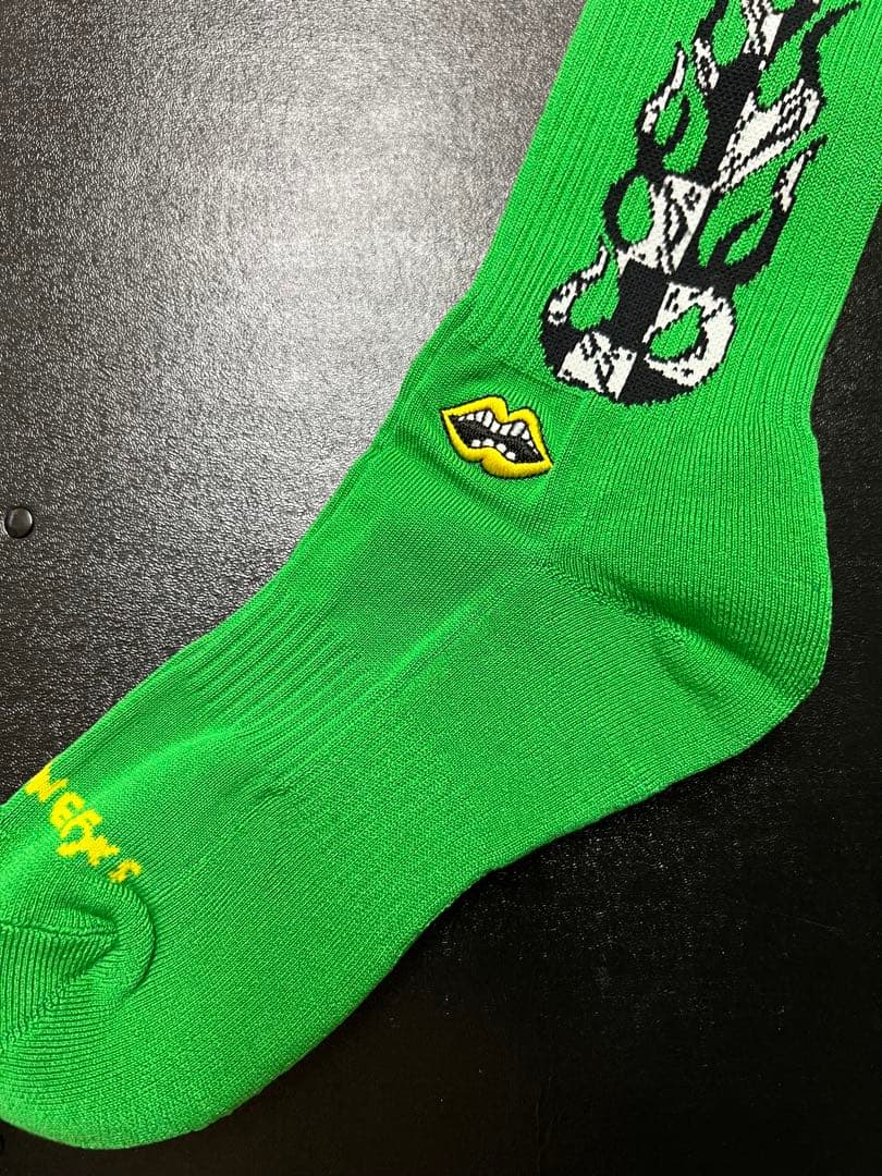 CHROME HEARTS クロムハーツ マッティーボーイ ソックス グリーン