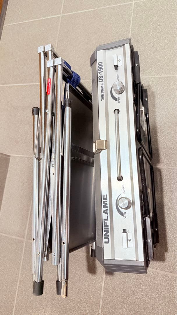 やたさん値下UNIFLAME US-1900 バーベキューセット　鉄板、キッチン