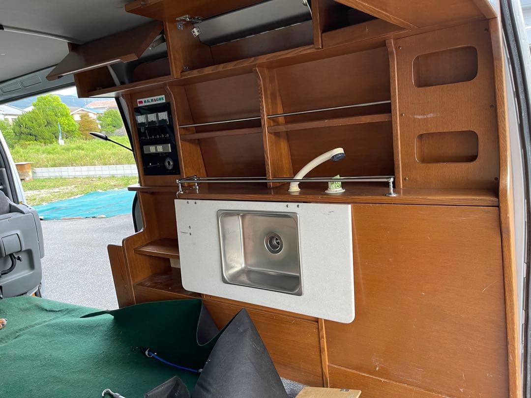 キャンピングカー家具の大川作成OKワゴン