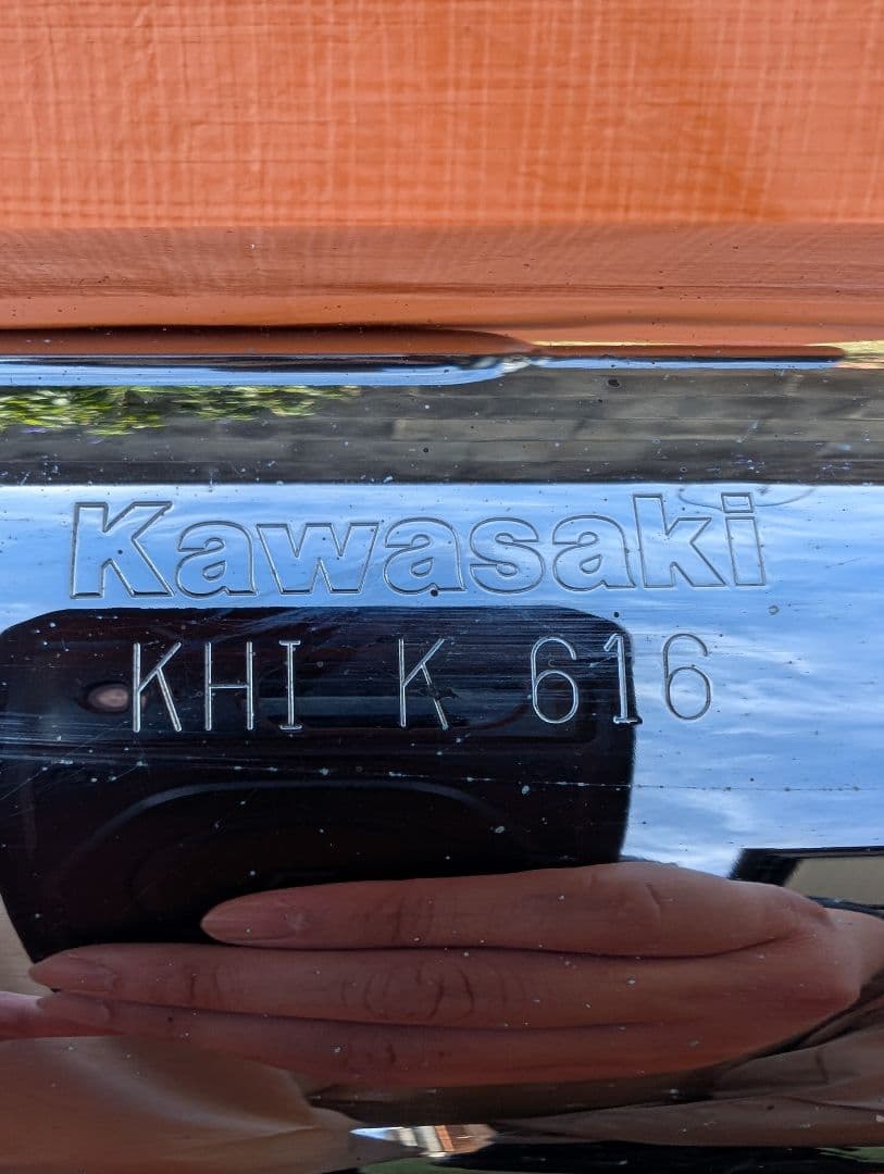 趙*龍様 趙雲子龍　kawasaki w800 バイク　純正マフラー　K