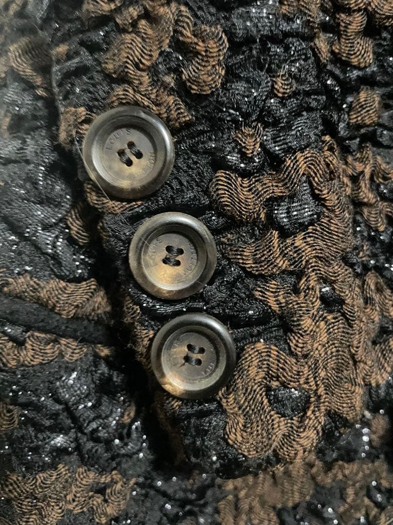 ルイヴィトン　ランウェイモデル　フラワー　ジャケット　34 1B