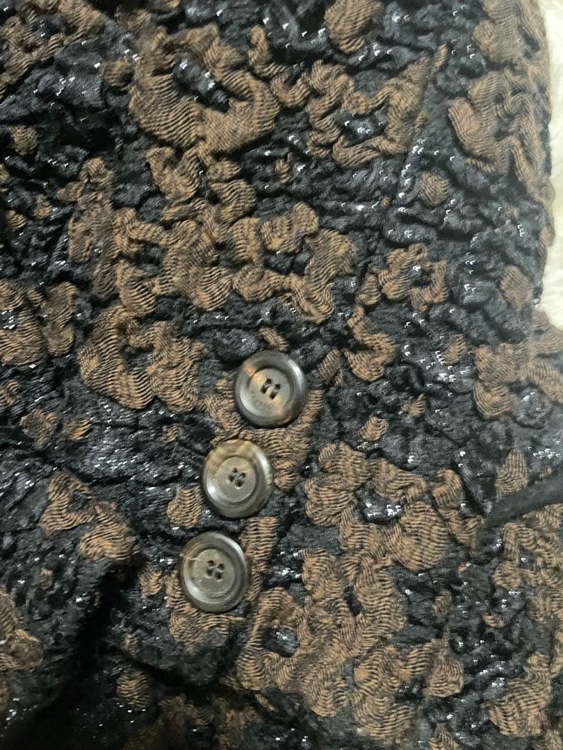 ルイヴィトン　ランウェイモデル　フラワー　ジャケット　34 1B