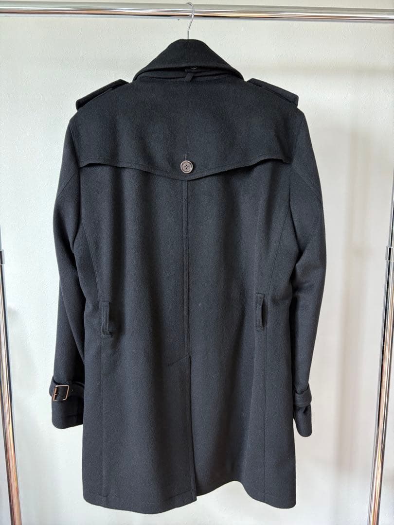 バーバリーブラックレーベル ライナー付きPコート Mサイズ サンプル品