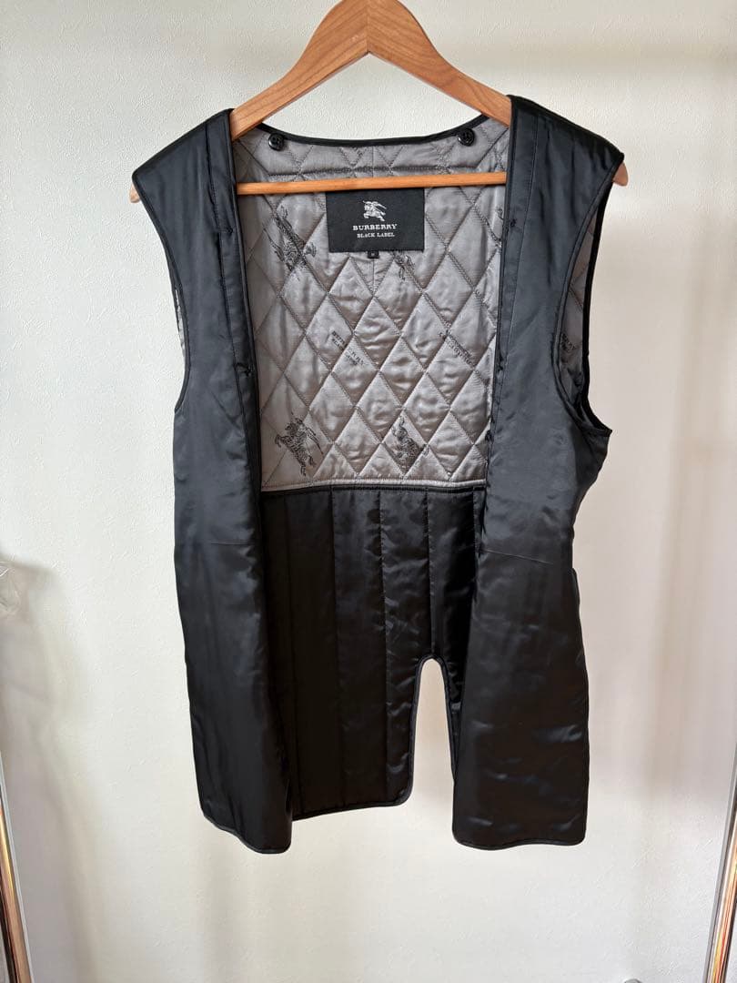 バーバリーブラックレーベル ライナー付きPコート Mサイズ サンプル品