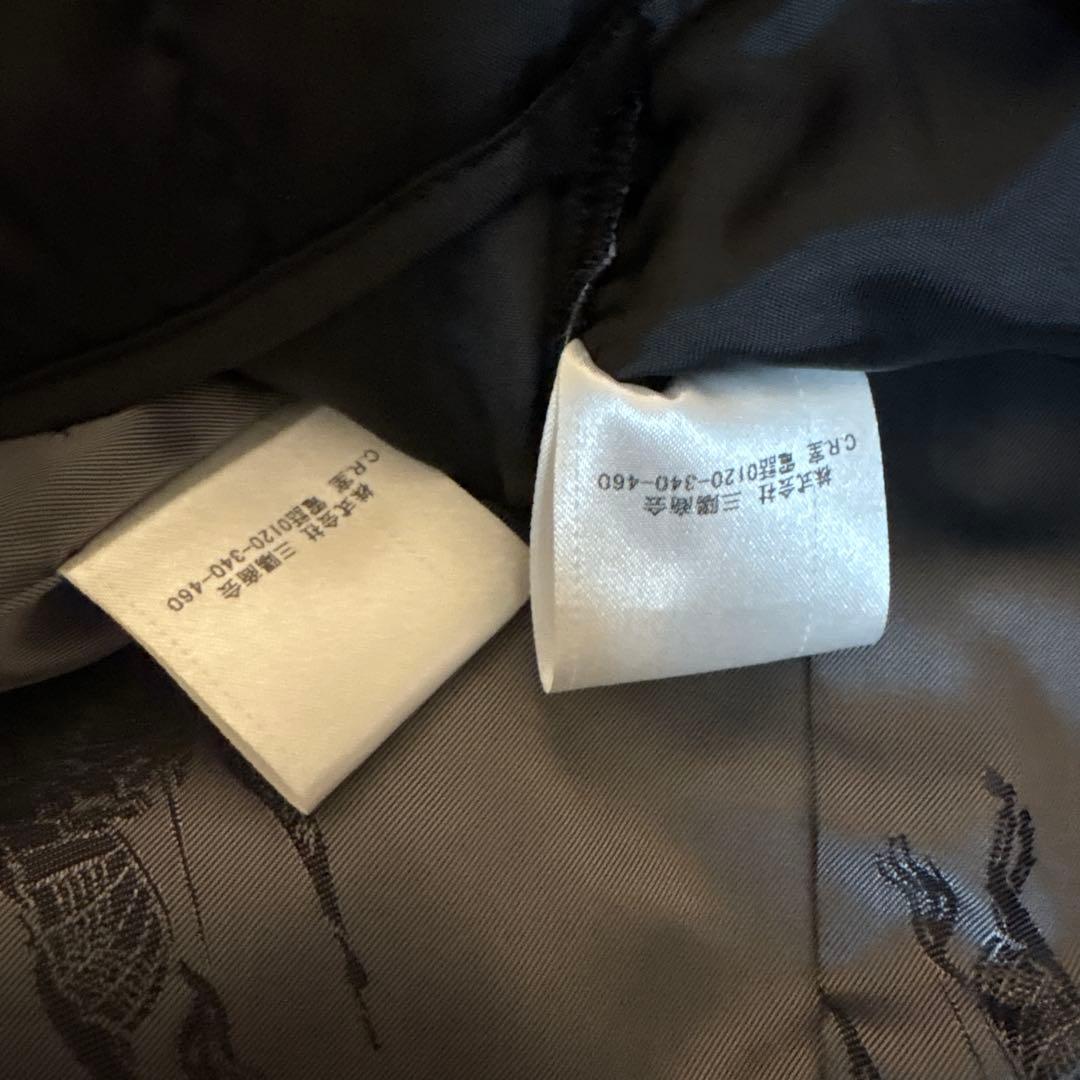 バーバリーブラックレーベル ライナー付きPコート Mサイズ サンプル品