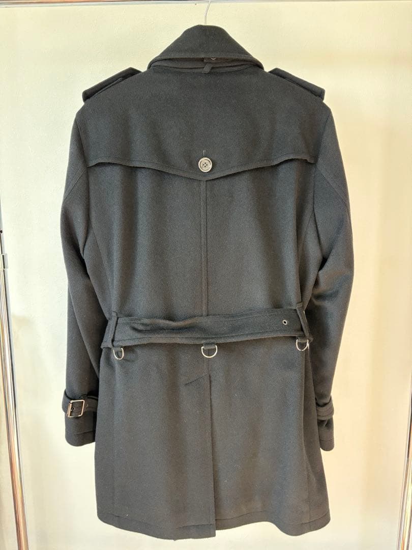 バーバリーブラックレーベル ライナー付きPコート Mサイズ サンプル品