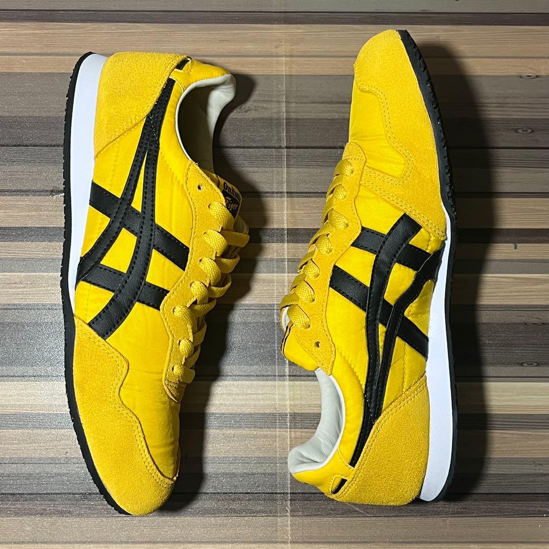 オニツカタイガー セラーノ イエロー ブラック 25.5cm