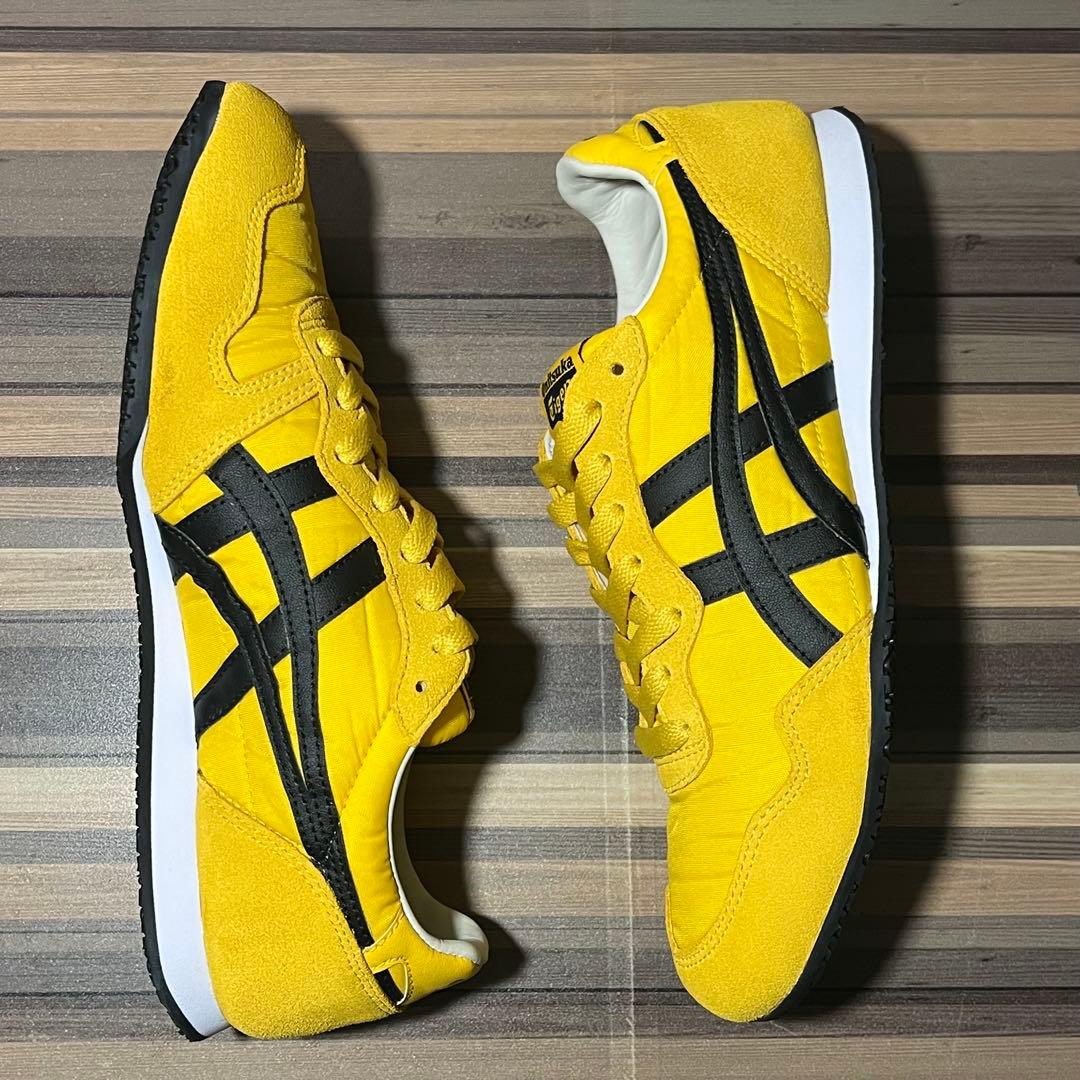 オニツカタイガー セラーノ イエロー ブラック 25.5cm