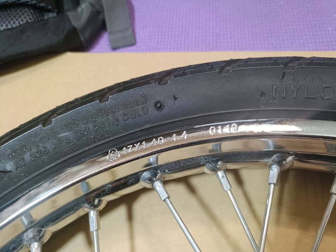 カブ110 スポークホイール JA10,JA44等