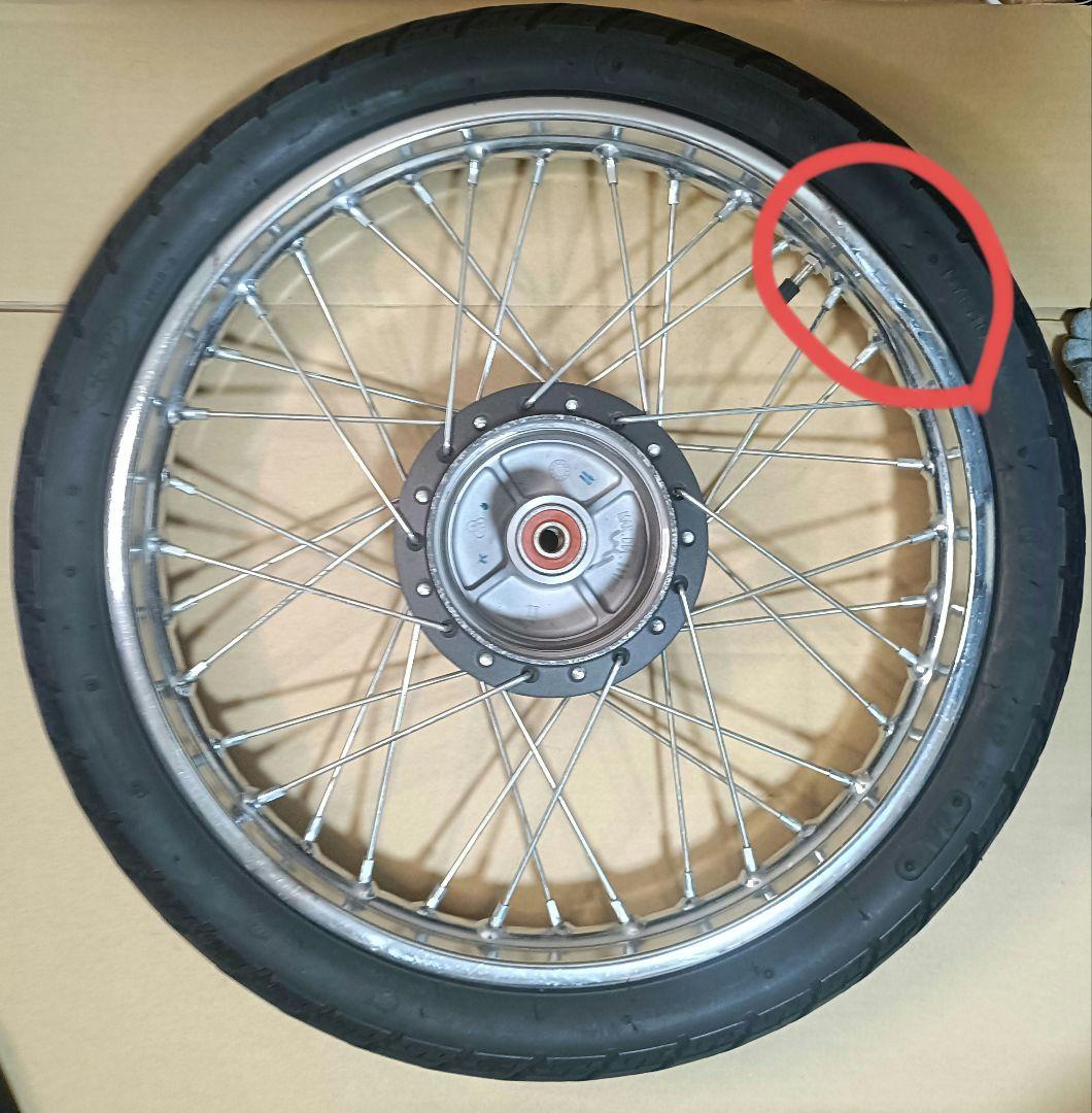 カブ110 スポークホイール JA10,JA44等