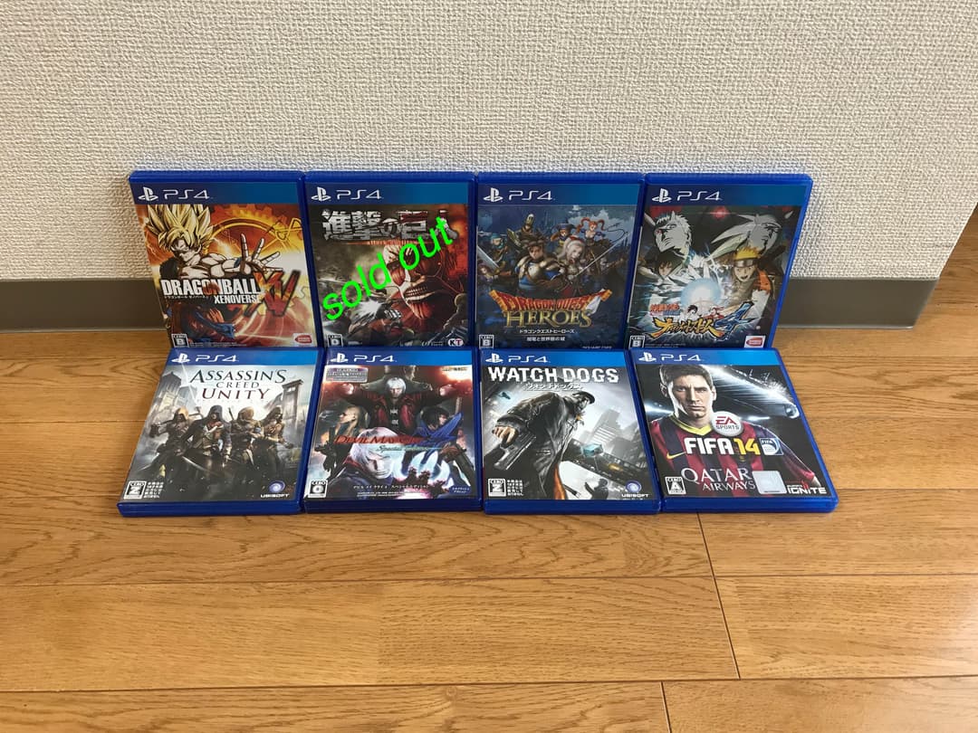 【バラ売りあり】PS4 ソフト 中古 プレステ ゲーム