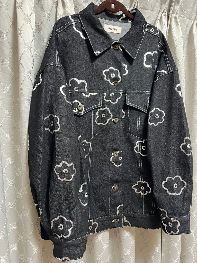 新品未使用タグ無し自宅保管 あさぎーにょ poppy インスタ掲載 総花 jkt