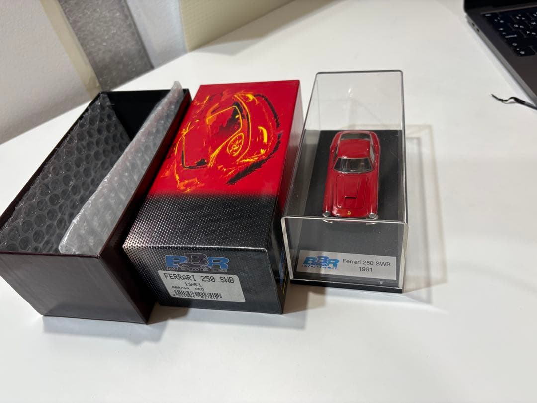 ミニカー BBR Models Ferrari 250 SWB 1961 RED