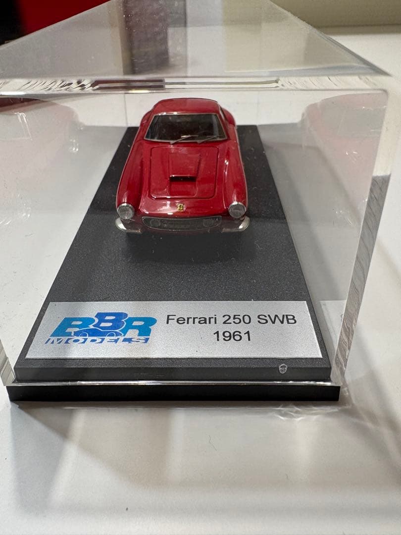 ミニカー BBR Models Ferrari 250 SWB 1961 RED