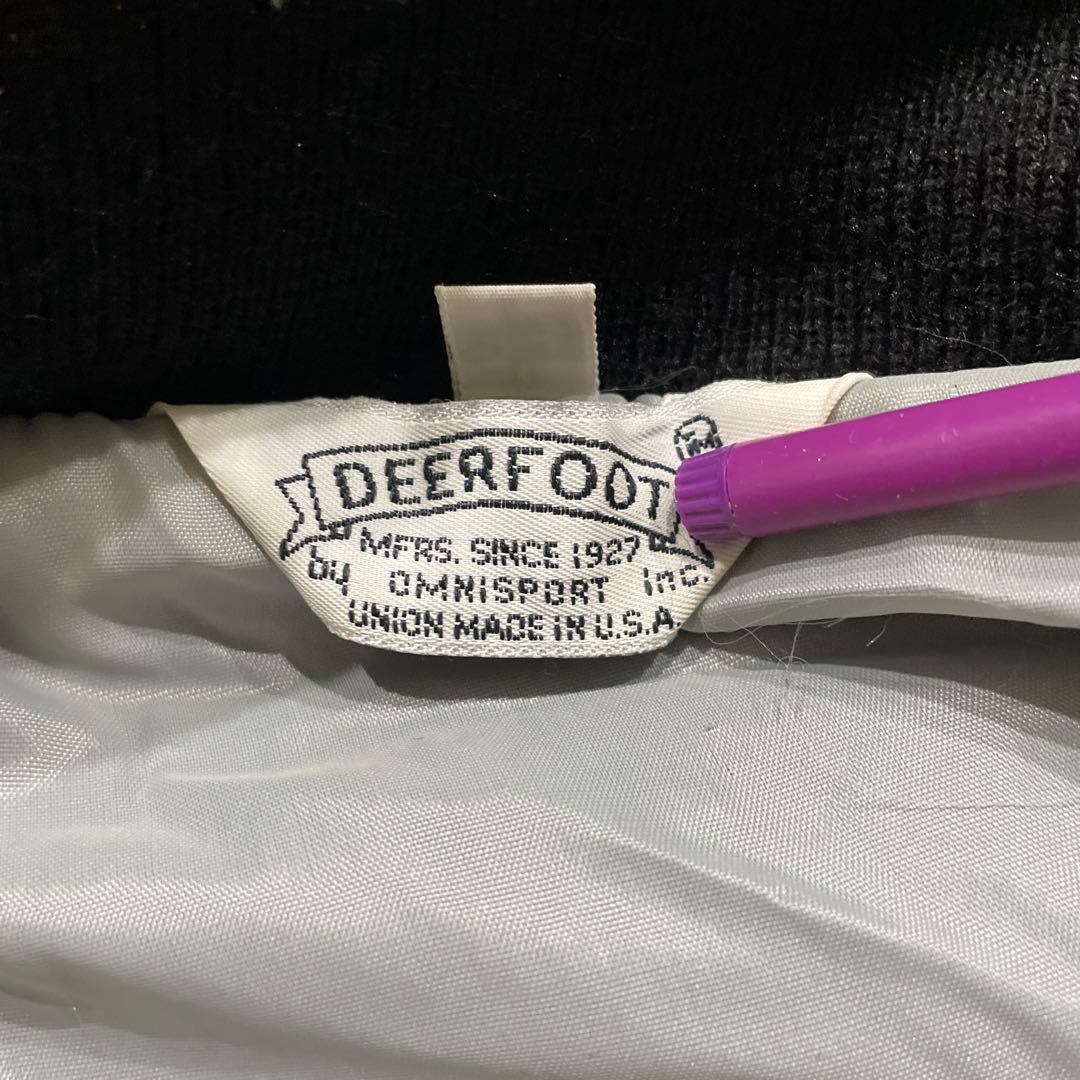 70s 80s USA製 ディアフット DEERFOOT スタジャン 38
