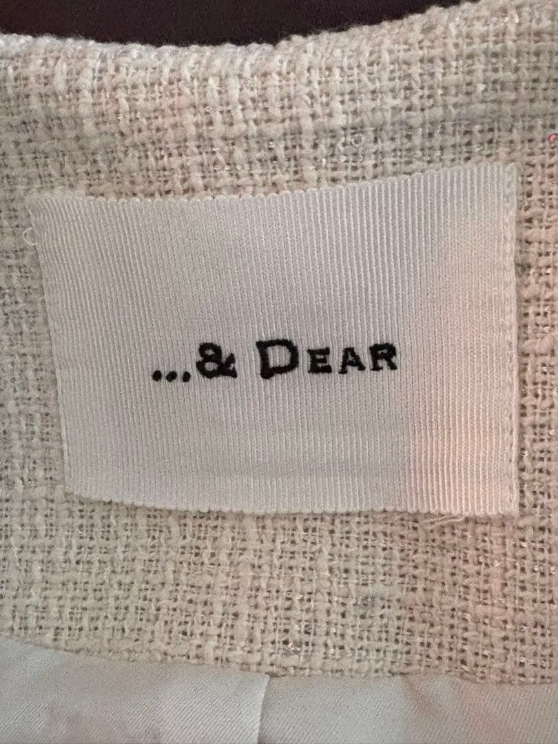 《あゆ》...& Dear ノーカラージャケット アイボリー