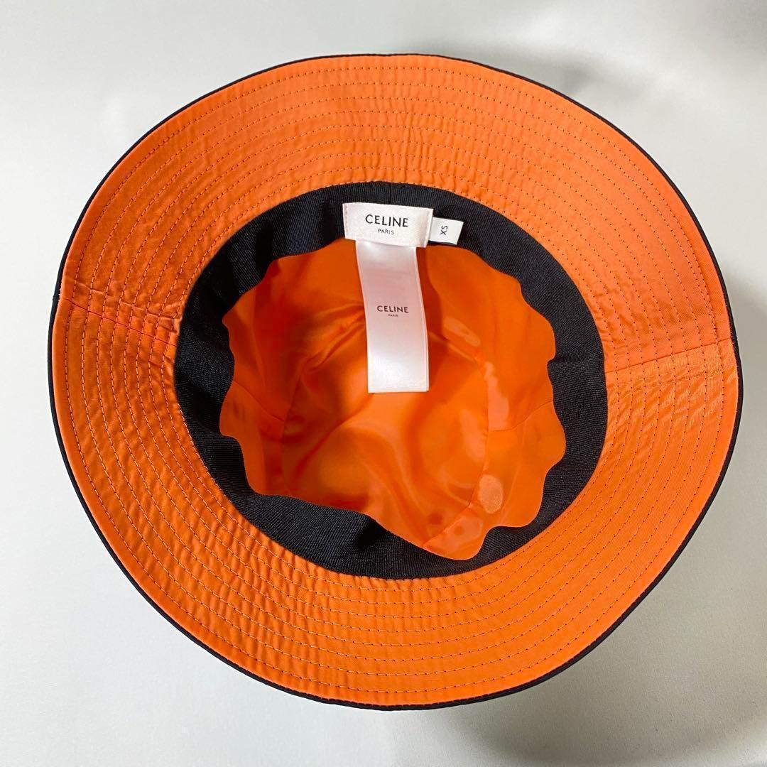 【極美品】CELINEセリーヌ　キルティングバケットハット　ブラック　XS