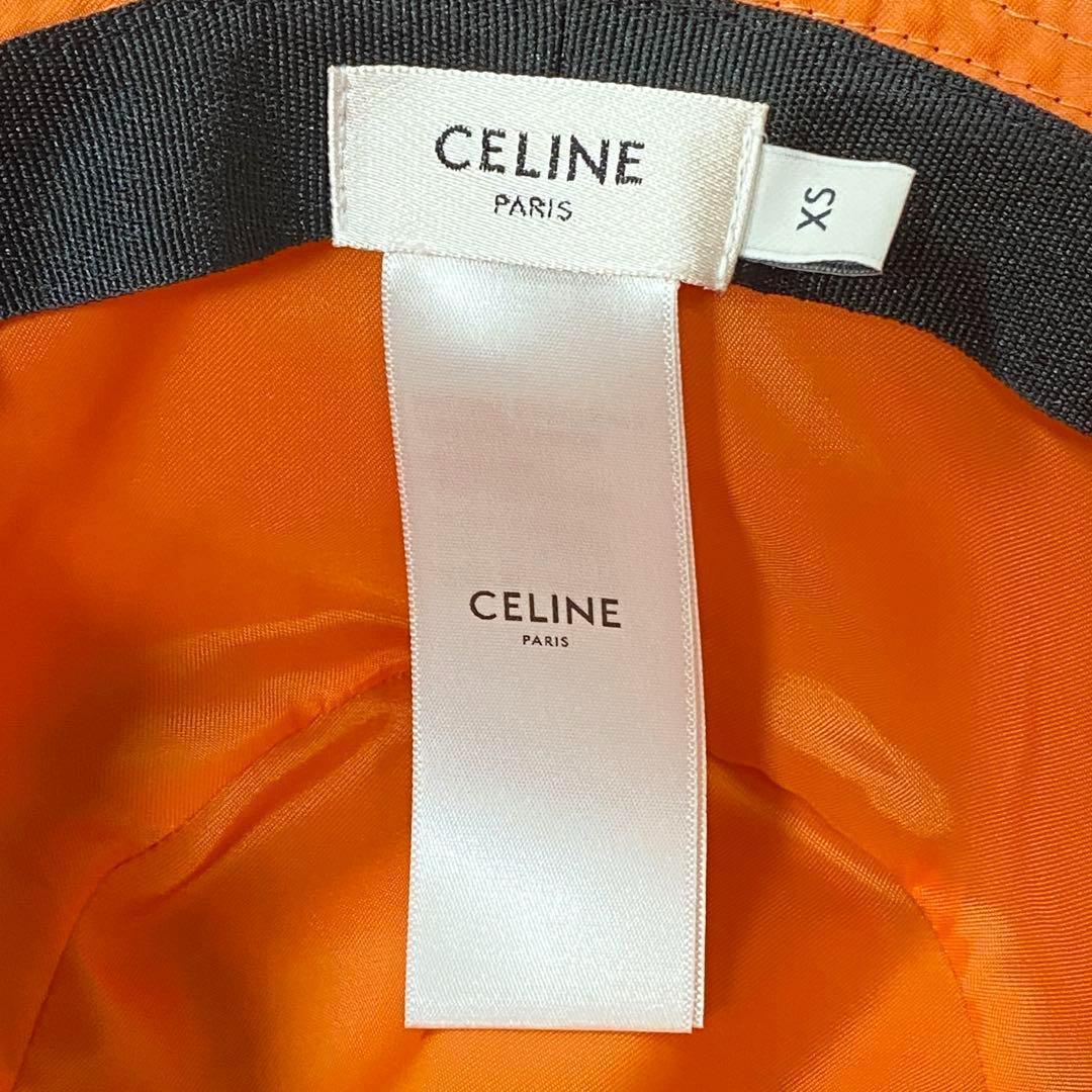 【極美品】CELINEセリーヌ　キルティングバケットハット　ブラック　XS