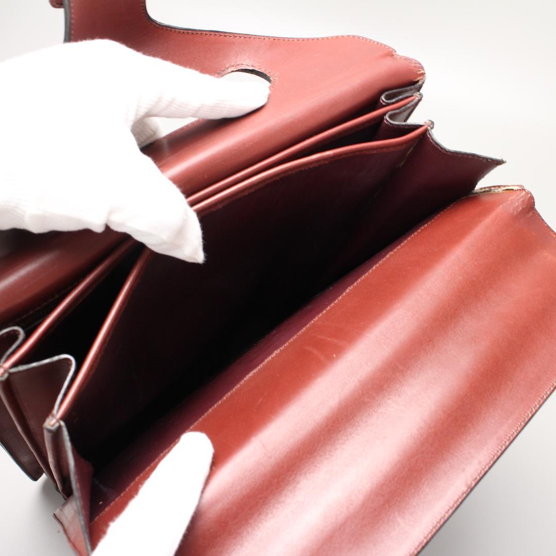 Cartier バッグ　 マストライン ボルドー　ビジネスバッグ　手提げ