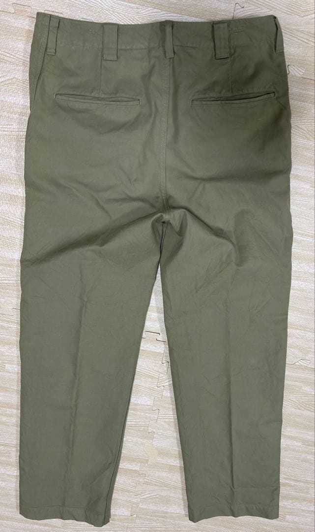 visvim 25ss WIDE CHINO PANTS LT.GREEN 3番