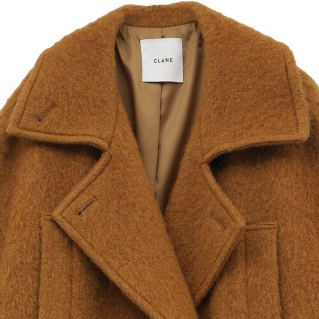 専用⭐︎CLANE チェスターコート　シャギーコクーンコート