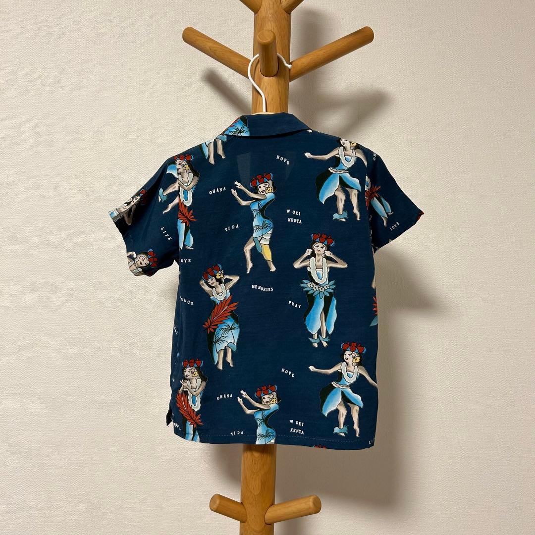 アロハブロッサム　80 アロハシャツ　キッズ　2枚セット