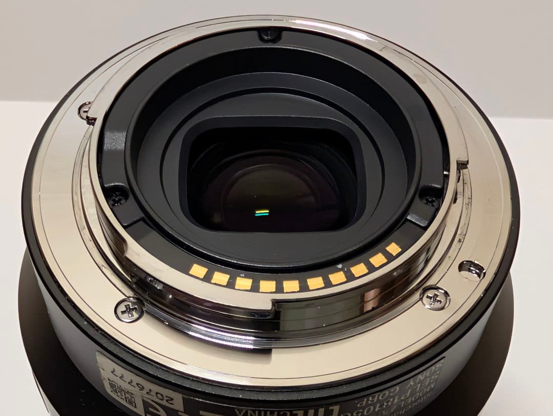 レンズ(ズーム) SONY E 18-105mm f4 G OSS PZ