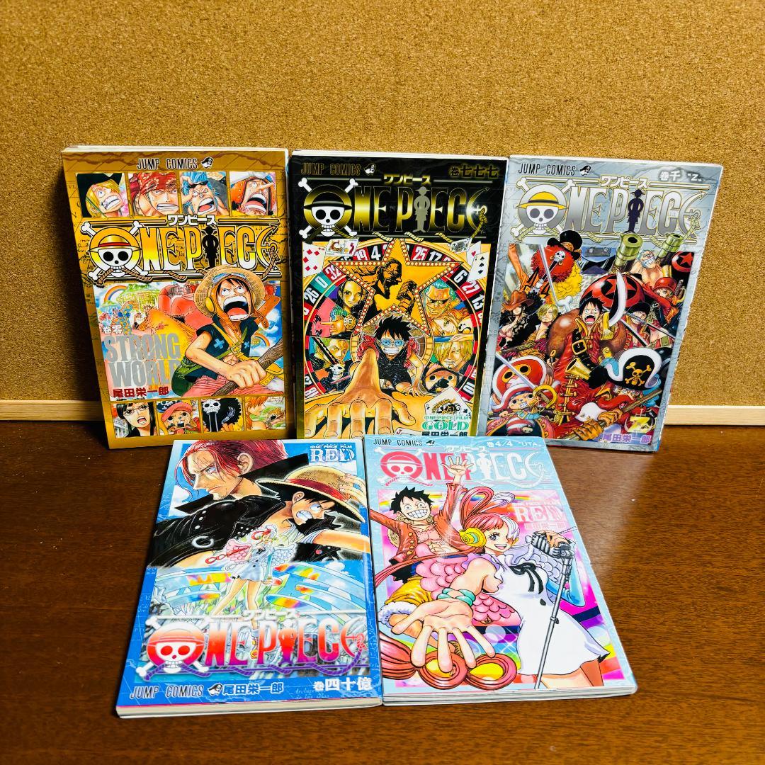 【コミック】 ワンピース 1巻～107巻 ＋ おまけ 5冊 計112巻