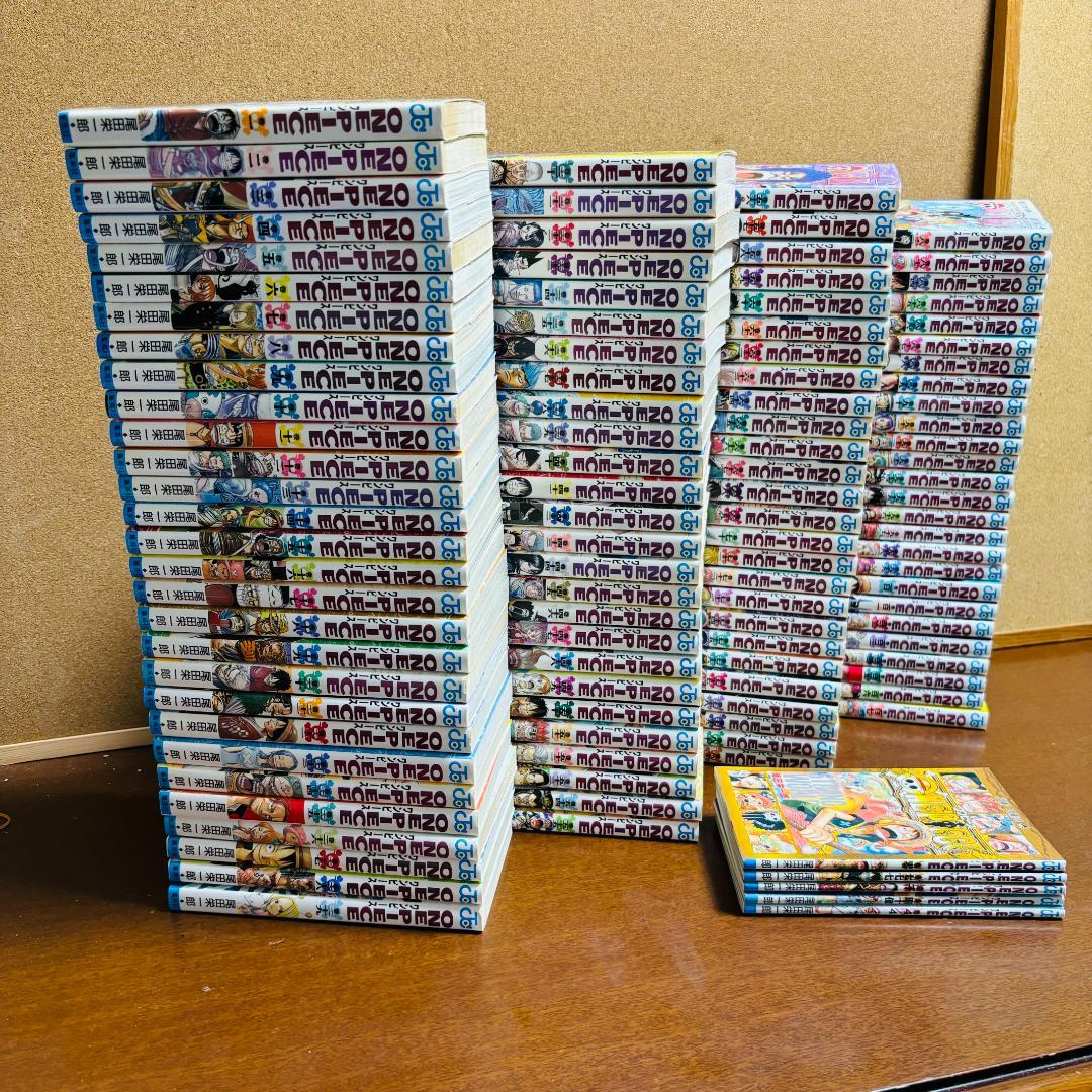 【コミック】 ワンピース 1巻～107巻 ＋ おまけ 5冊 計112巻