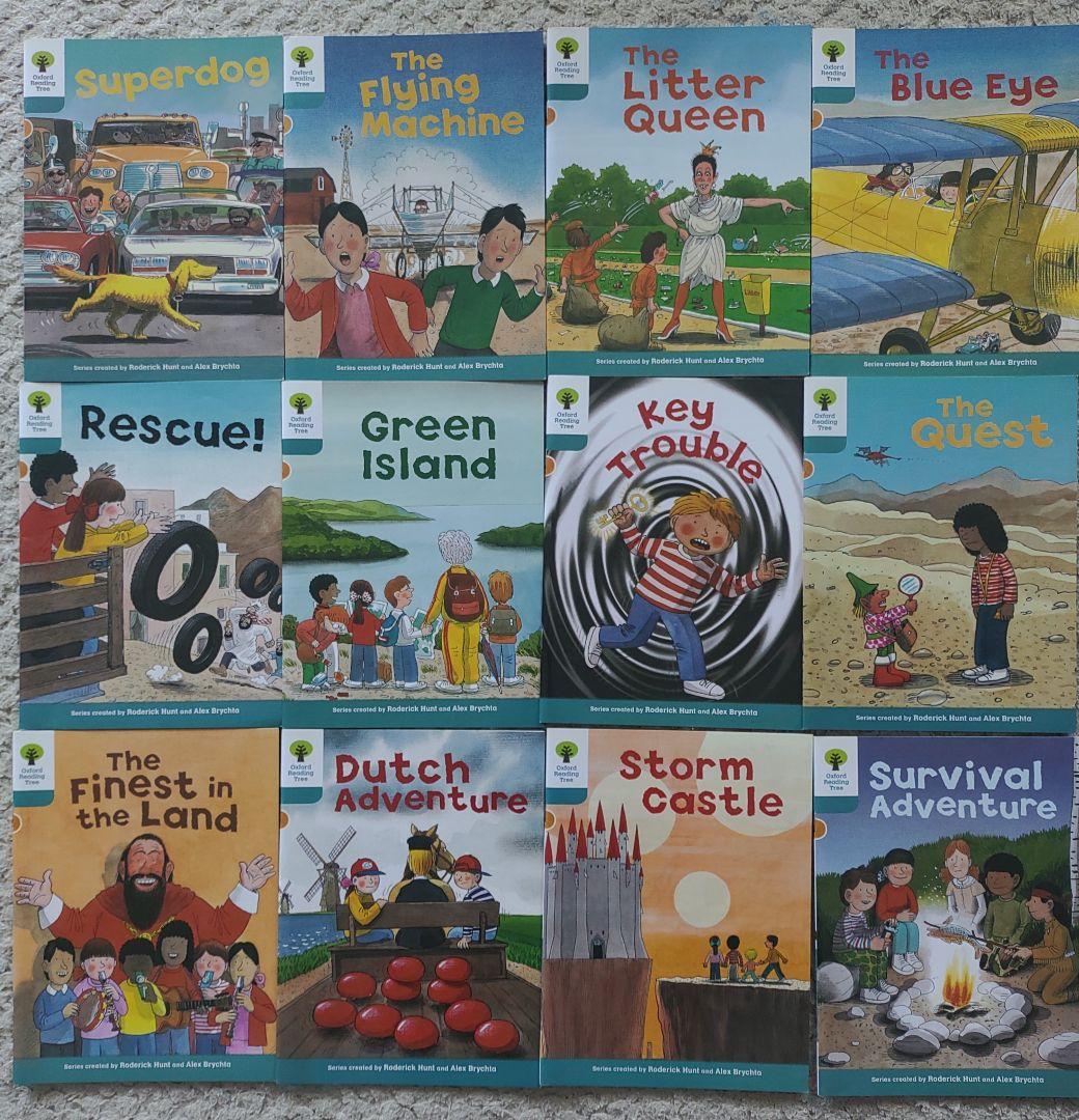 Oxford Reading Tree stage 7-12 全58冊