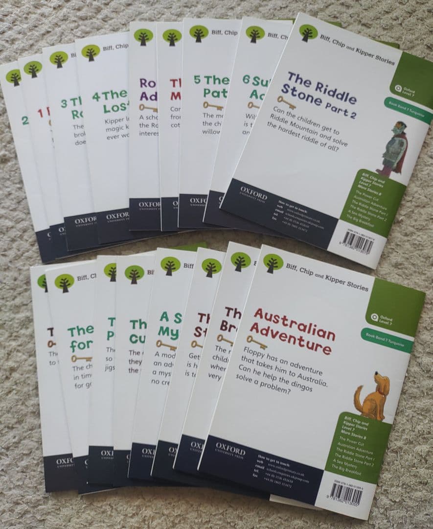 Oxford Reading Tree stage 7-12 全58冊