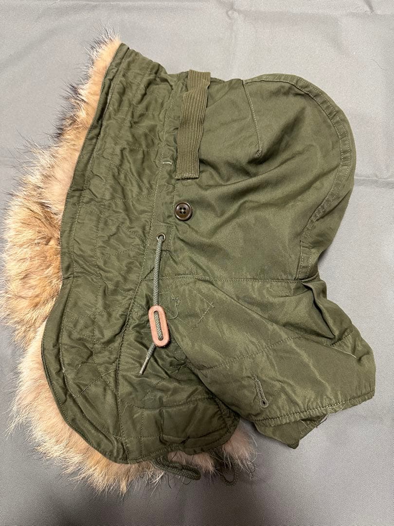 M-51 モッズコート用フード　ワイヤー不具合