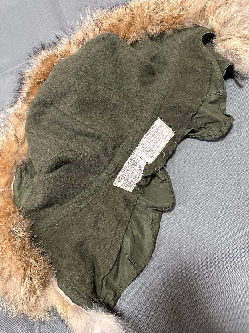 M-51 モッズコート用フード　ワイヤー不具合