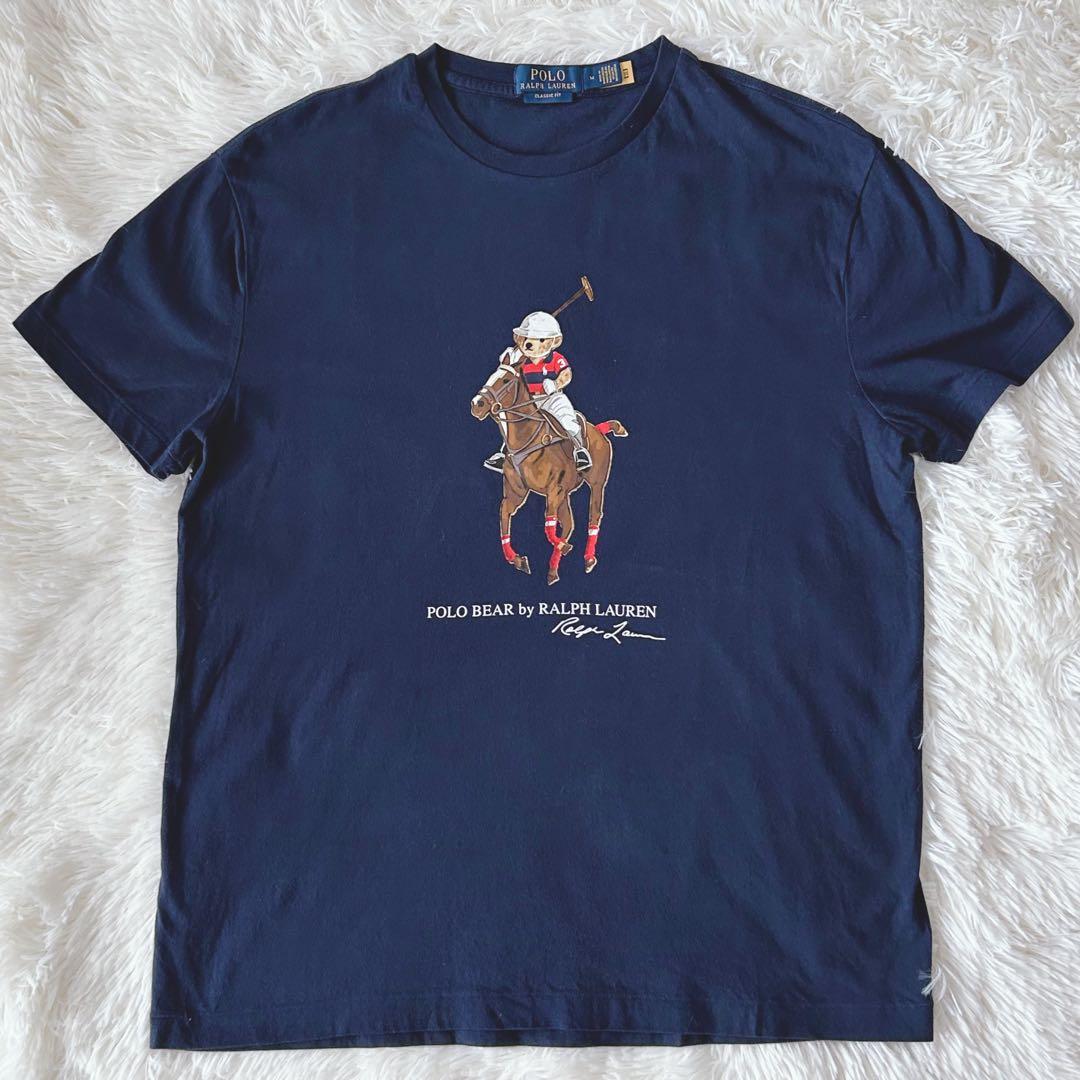 POLO RALPH LAUREN 30周年記念 ポロベアTシャツ M ネイビー