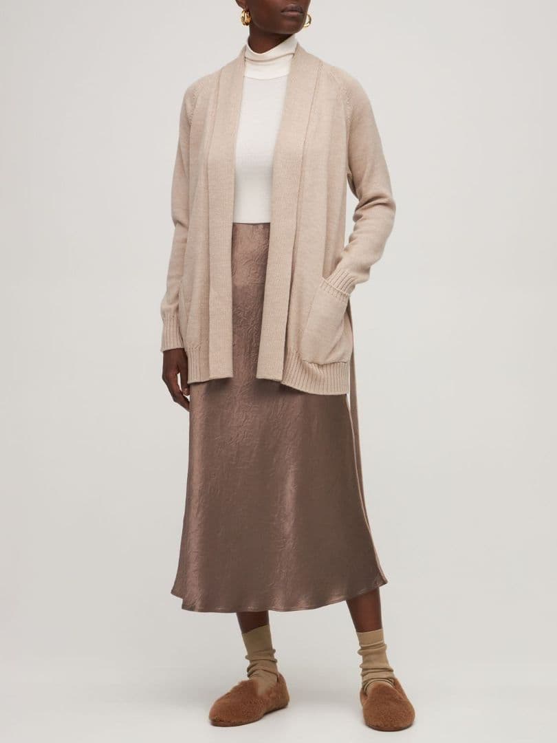 美品　マックスマーラ　MaxMara　テディベアー　フラットシューズ　キャメル