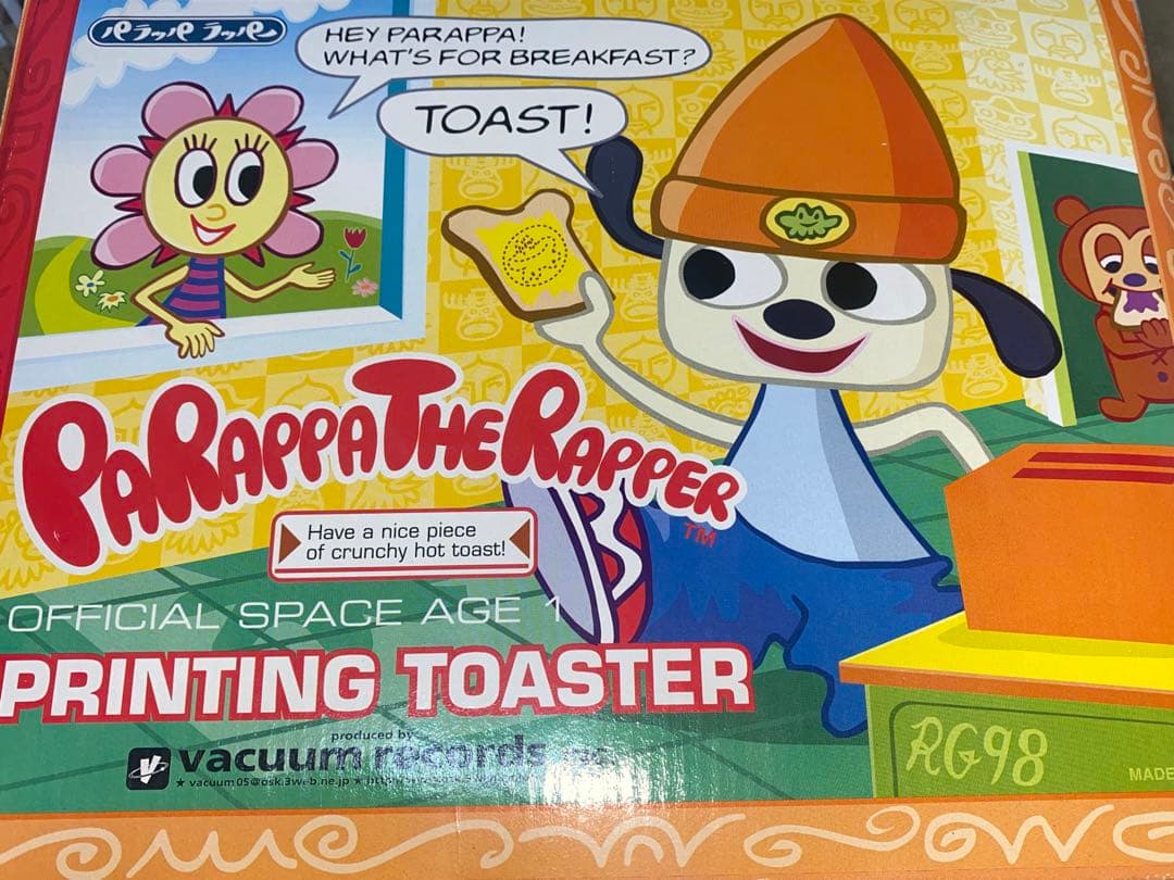 パラッパラッパー　プリンティング　トースター