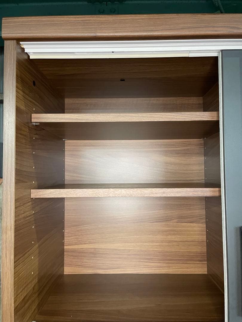 2021年製 パモウナ 食器棚 レンジ台 90cm