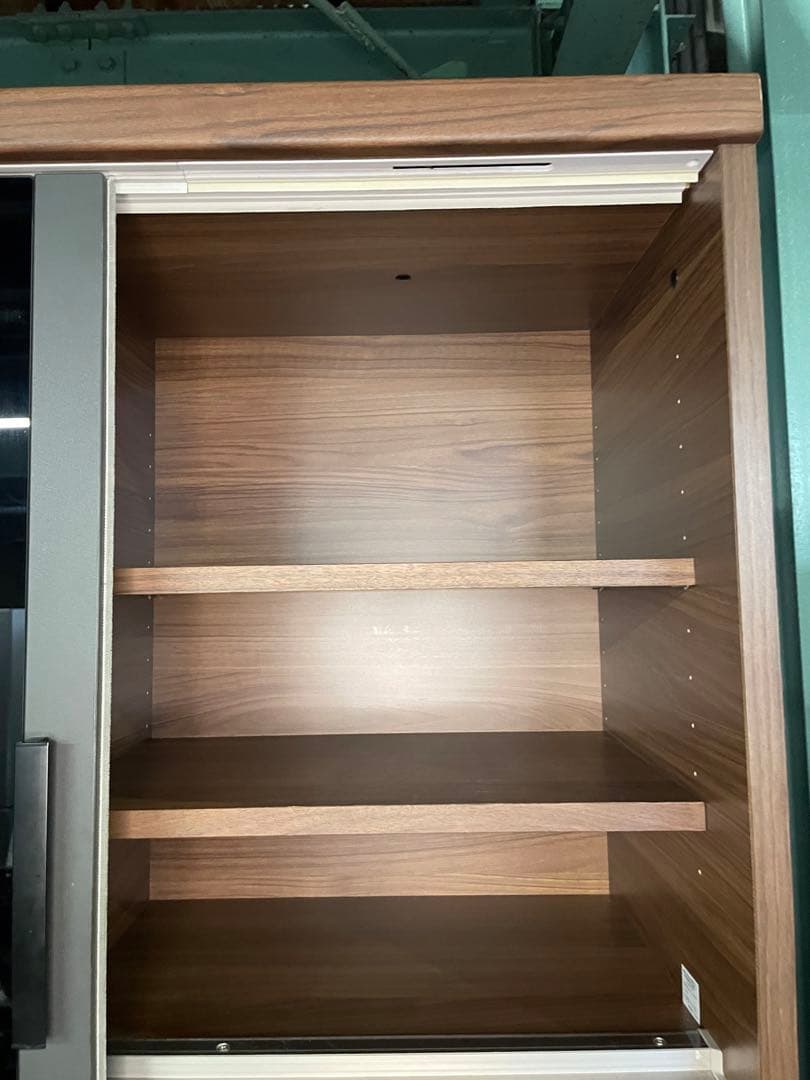 2021年製 パモウナ 食器棚 レンジ台 90cm