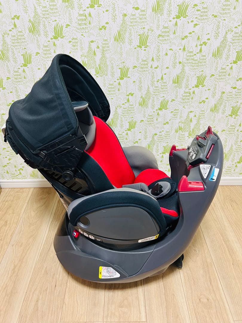 【美品】Aprica チャイルドシート ディアターンプラスプレミアム 新生児