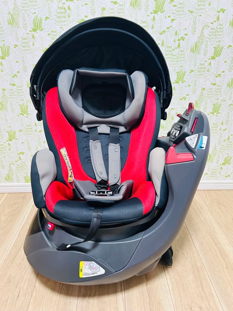 【美品】Aprica チャイルドシート ディアターンプラスプレミアム 新生児