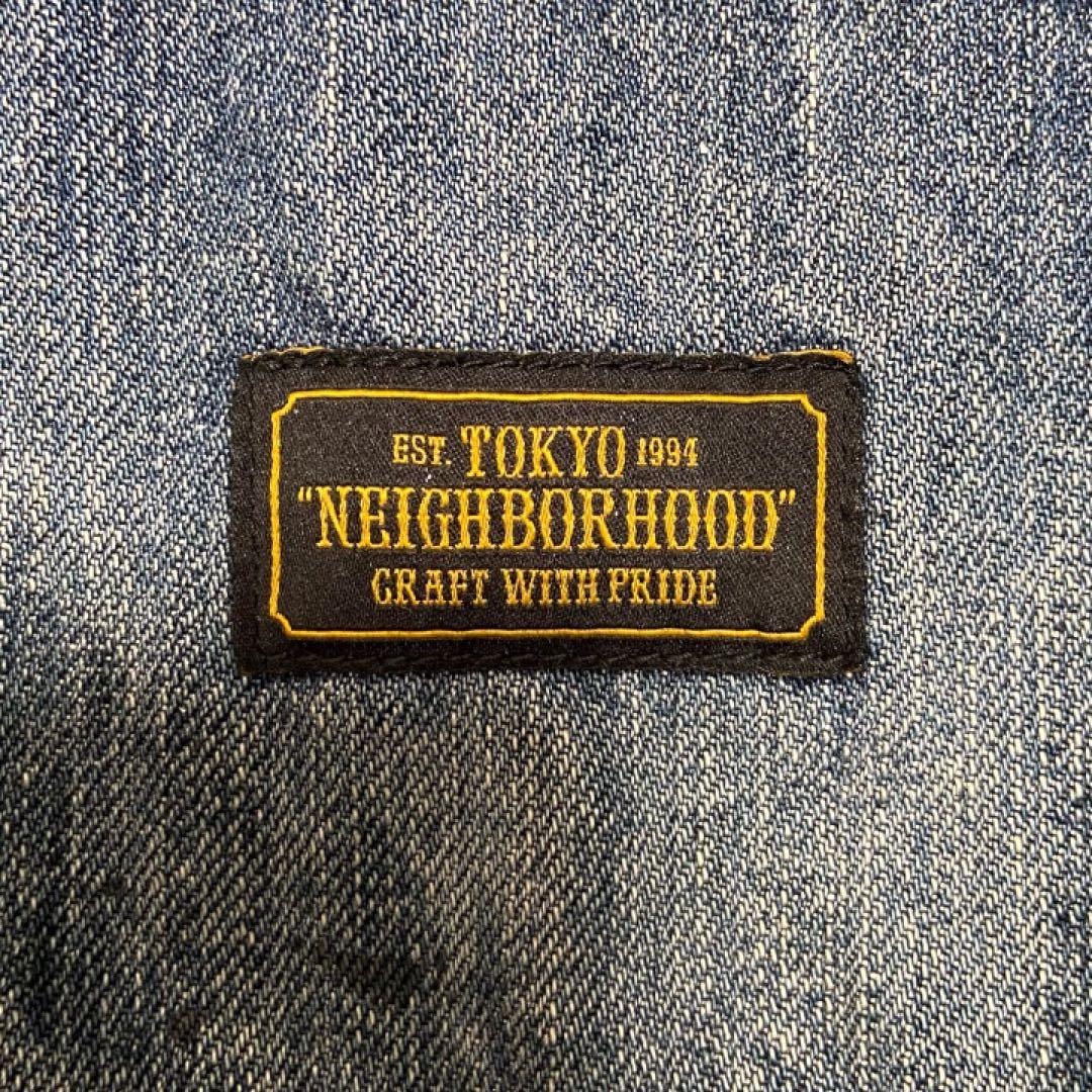【美品・ヴィンテージ加工】ネイバーフッド デニムジャケット インディゴ M 長瀬