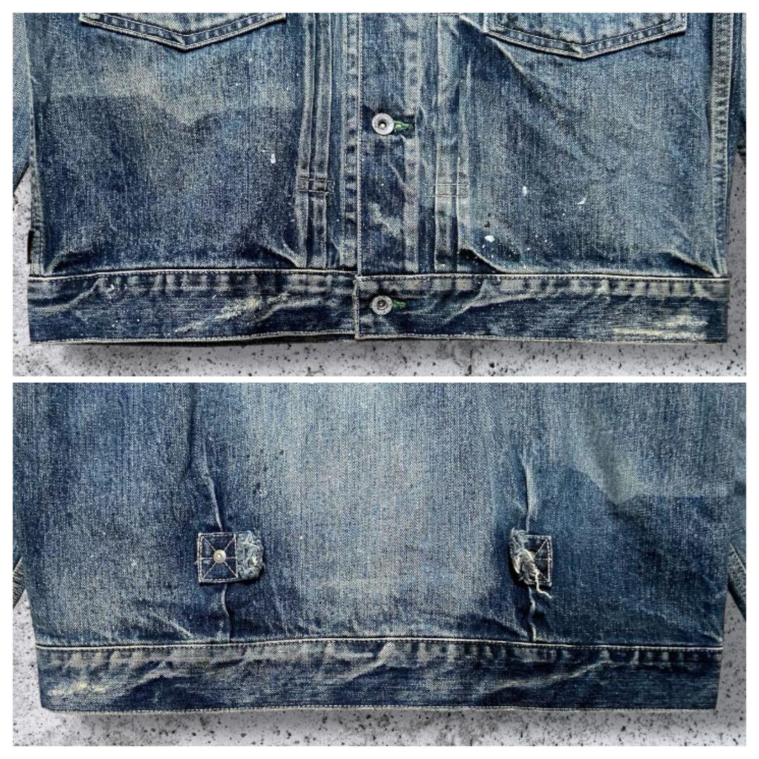 【美品・ヴィンテージ加工】ネイバーフッド デニムジャケット インディゴ M 長瀬