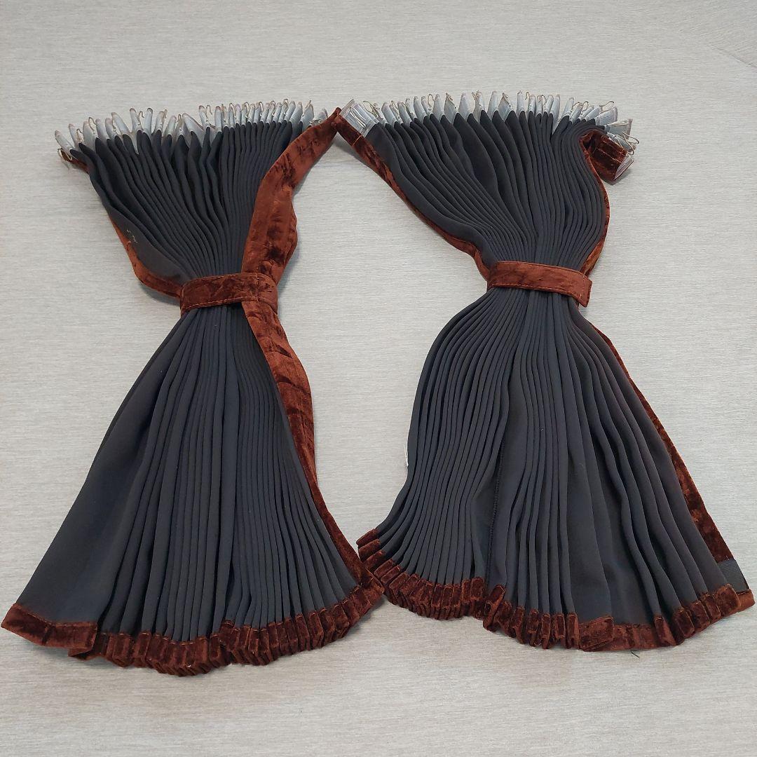 雅チンチラ　ブラウン 　仮眠カーテン