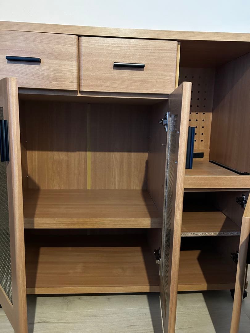 さらにお値下げ！木製キッチン収納キャビネット