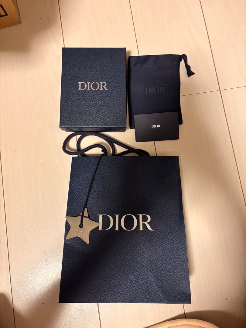 Dior 二つ折り　マネークリップ　美品