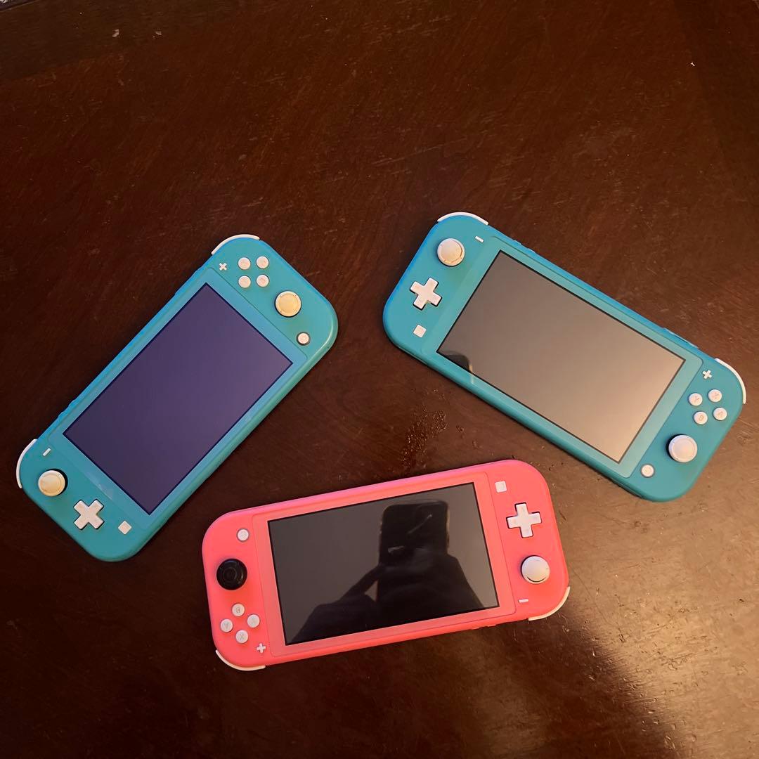 Nintendo Switch Lite 3台セット　まとめ